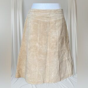 Ann Taylor Loft Leather Skirt